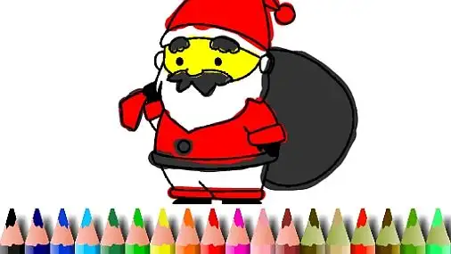 Kids Santa Coloring Game Online
